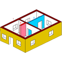 (1) Tragende Wand mit Raumabschluss, (2) Nichttragende Innenwand, (3) Tragende Wand ohne Raumabschluss Bild anzeigen